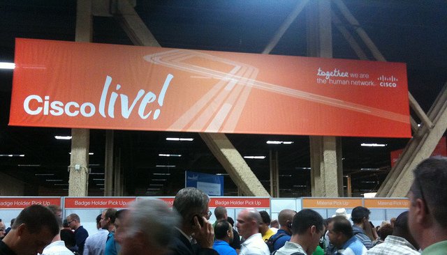 Cisco Live: A river of dudes